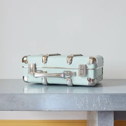 Homme 256 KAZETO Filets, Paniers & Valises|Valises-Valise rigide en carton bouilli - Céladon