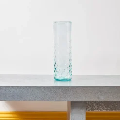 1108 SALAHEDDIN Vases-Vase Bulles en verre soufflé - Transparent