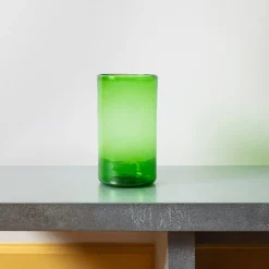 173 SEBASTIEN LA SOUFFLERIE Vases-Vase droit - Olive