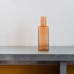 1927 DINNERWARE u0026 CO Vases-Vase en verre recyclé Veli - Citrouille