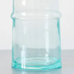 1286 HOUSEHOLD HARDWARE Vases-Vase Incline en verre recyclé