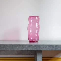 #N/A Vases-Vase Muse - Rubine