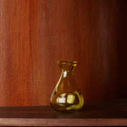 1952 VIDRIOS SAN MIGUEL Vases-Vase Oviedo - Jaune