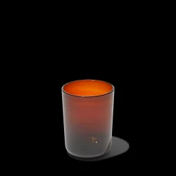 1020 MANSES DESIGN Verres À Eau-Verre à eau Ambre