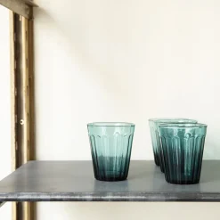 521 BITOSSI Verres À Eau-Verre à eau Lucca - Turquoise