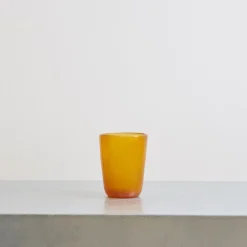 240 SERAFINO ZANI L'esprit Merci|Sélection De Bain Merci-Verre à eau Memento - Ambre