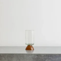 2981 Q DE BOUTEILLES Verres À Vin-Verre à pied - Transparent & Marron