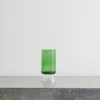 2981 Q DE BOUTEILLES Verres À Vin-Verre à pied - Vert & Transparent