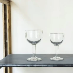 115 LA ROCHERE Verres À Vin-Verre à pied ballon en verre pressé - Bistrot