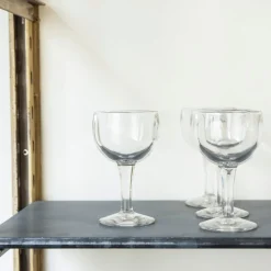 115 LA ROCHERE Verres À Vin-Verre à pied ballon en verre pressé - Bistrot