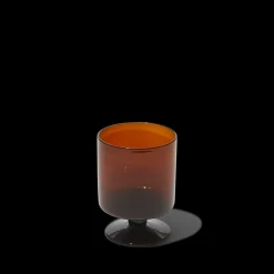 1020 MANSES DESIGN Verres À Vin-Verre à vin Ambre