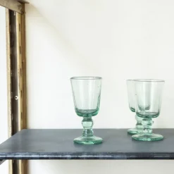 1108 SALAHEDDIN Verres À Vin-Verre à vin en verre soufflé - Salaheddin