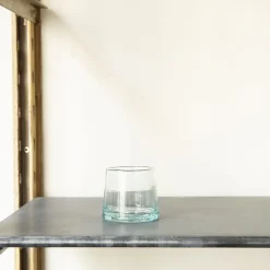 1286 HOUSEHOLD HARDWARE Verres À Eau-Verre conique en verre soufflé