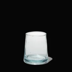 1286 HOUSEHOLD HARDWARE Verres À Eau-Verre conique en verre soufflé
