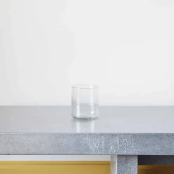 1927 DINNERWARE u0026 CO Verres À Eau-Verre martelé - Transparent