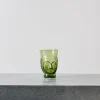 173 SEBASTIEN LA SOUFFLERIE Verres À Eau-Verre portrait - Olive