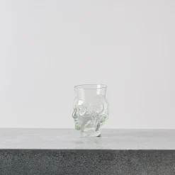 173 SEBASTIEN LA SOUFFLERIE Verres À Eau-Verre portrait - Transparent