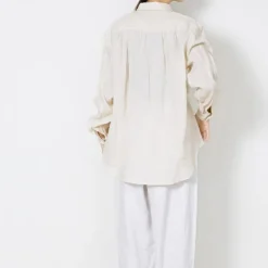 Femme Vlas Blomme Chemises-- Chemise Heritage 60 - Ecru