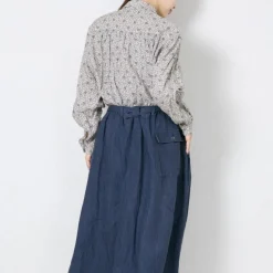 Femme Vlas Blomme Chemises-- Chemisier Arabesque - beige