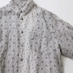 Femme Vlas Blomme Chemises-- Chemisier Arabesque - beige