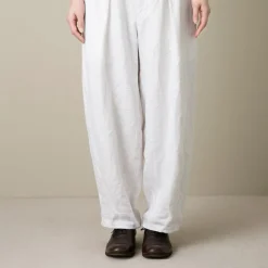 Femme Vlas Blomme Pantalons-- Pantalon fuselé - Blanc