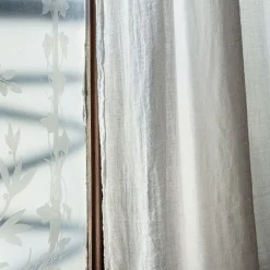 200 LINTEX Voilages|Accessoirisez Votre Intérieur-Voile en lin & coton - Blanc Optique