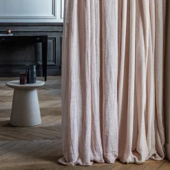 200 LINTEX Voilages|Accessoirisez Votre Intérieur-Voile en lin & coton - Beige Rosé