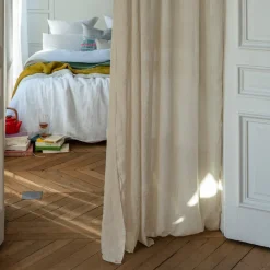 200 LINTEX Voilages|Accessoirisez Votre Intérieur-Voile en lin & coton - Pierre