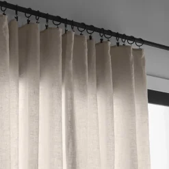 200 LINTEX Voilages|Accessoirisez Votre Intérieur-Voile en lin & coton - Pierre