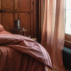 200 LINTEX Voilages|Accessoirisez Votre Intérieur-Voile en lin & coton - Rose Argile