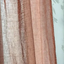 200 LINTEX Voilages|Accessoirisez Votre Intérieur-Voile en lin & coton - Rose Argile