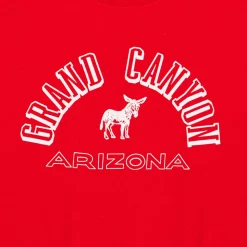 Femme WILD DONKEY Sweats-- Sweat Grand Canyon Femme - Rouge