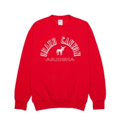 Homme WILD DONKEY Sweats-- Sweat Grand Canyon - Rouge