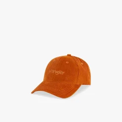 Femme WRANGLER Casquettes & Bobs|Casquettes & Bobs-- Casquette Corduroy - Orange