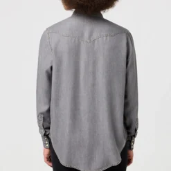 Femme WRANGLER Chemises-- Chemise Regular - Gris