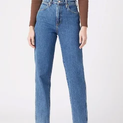Femme Wrangler Jeans-- Jean Mom - Winter Hue