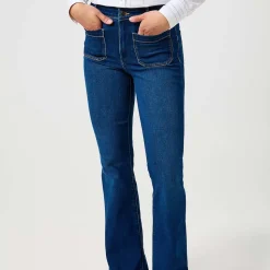 Femme WRANGLER Jeans-- Jeans Flare - Bleu