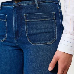 Femme WRANGLER Jeans-- Jeans Flare - Bleu