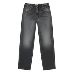 Femme WRANGLER Jeans-- Jeans Mom Straight - Anthracite