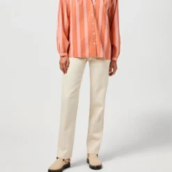 Femme WRANGLER Jeans-- Jeans Sunset - Ecru