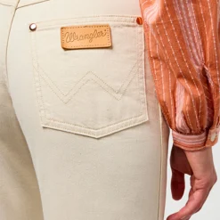 Femme WRANGLER Jeans-- Jeans Sunset - Ecru