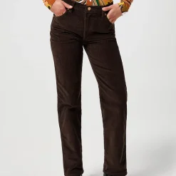 Femme WRANGLER Jeans-- Jeans Sunset - Marron