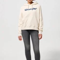 Femme WRANGLER Sweats-- Sweat Vintage - Blanc