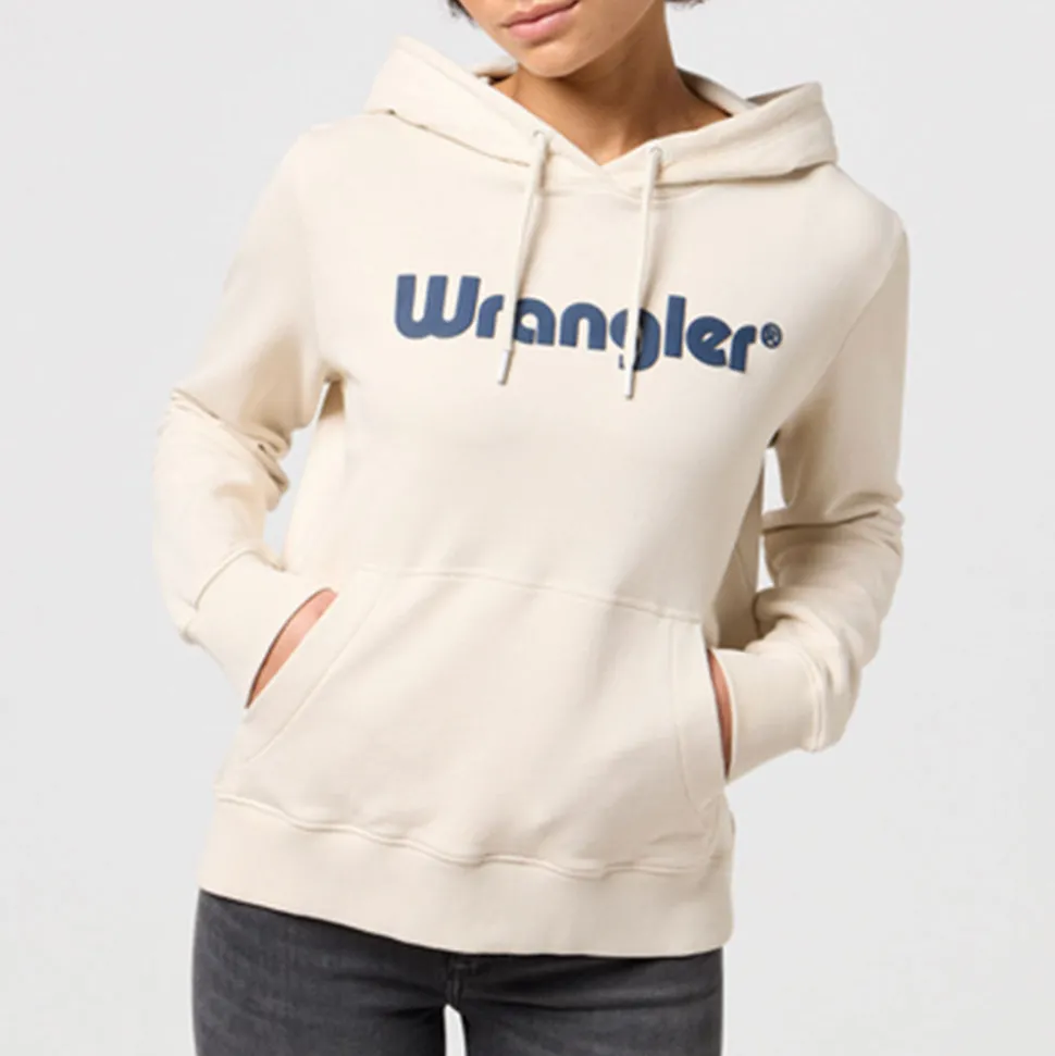Femme WRANGLER Sweats-- Sweat Vintage - Blanc