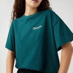 Femme Wrangler T-shirts-- T-shirt - Vert