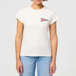 Femme WRANGLER T-shirts-- T-shirt - Blanc