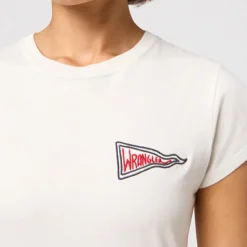 Femme WRANGLER T-shirts-- T-shirt - Blanc