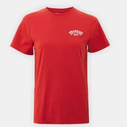 Femme WRANGLER T-shirts-- T-Shirt Graphic - Rouge