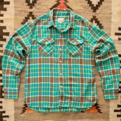 Homme WYTHE Chemises-- Chemise Flannel Work - Riverbend