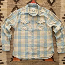 Homme WYTHE Chemises-- Chemise Flannel Work - Sand